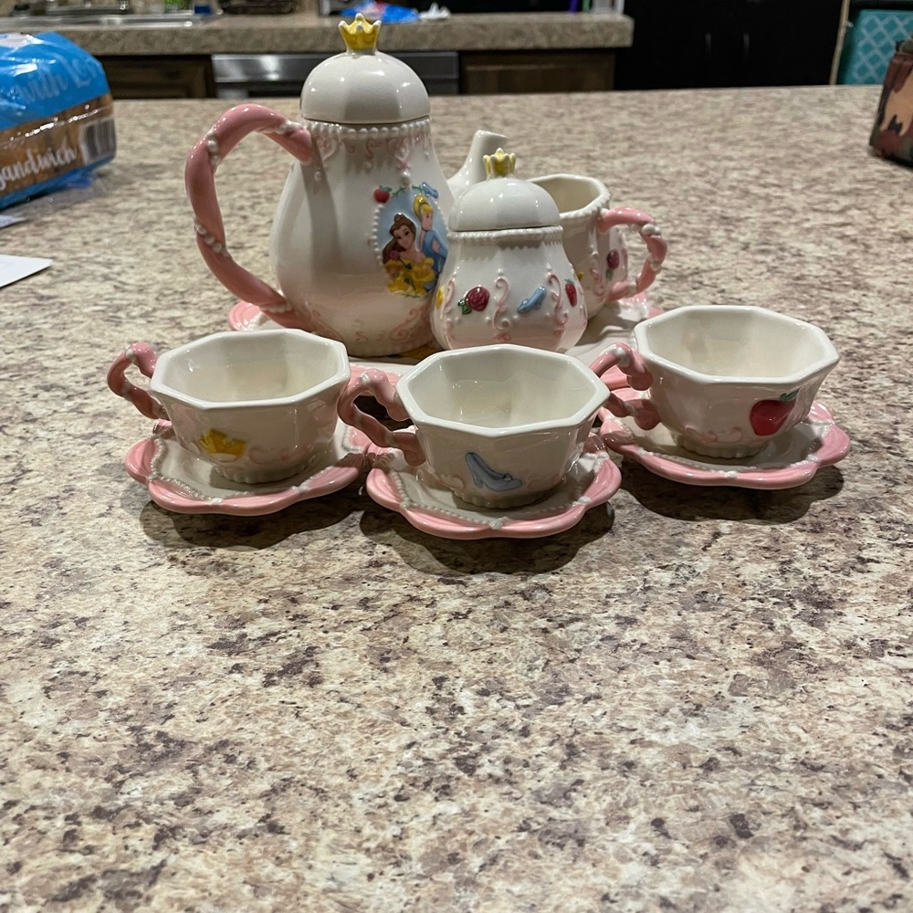 Disney Princess Fine Ceramic Tea Set